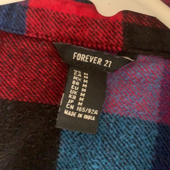 Forever 21 flannel - Picture 2 of 2